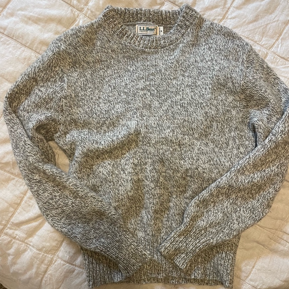 L.L. Bean Vintage Women's Medium Wool Sweater - Made in USA